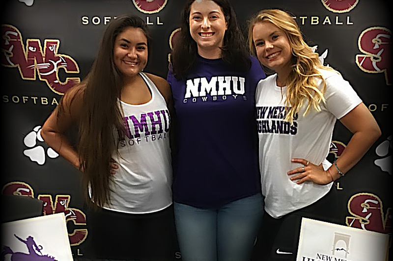 Guthro, Malwitz, and Correia take their talents to continue playing at New Mexico Highlands