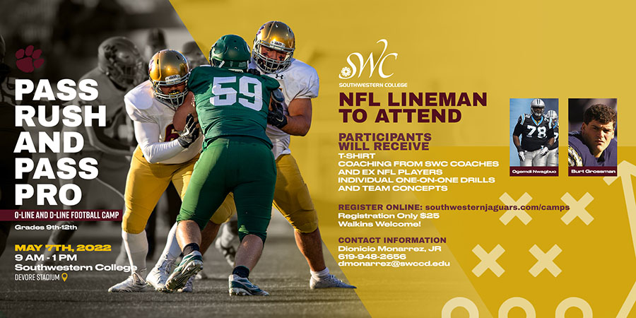 O-Line and D-Line Football Camp - May 7th (Register Now)