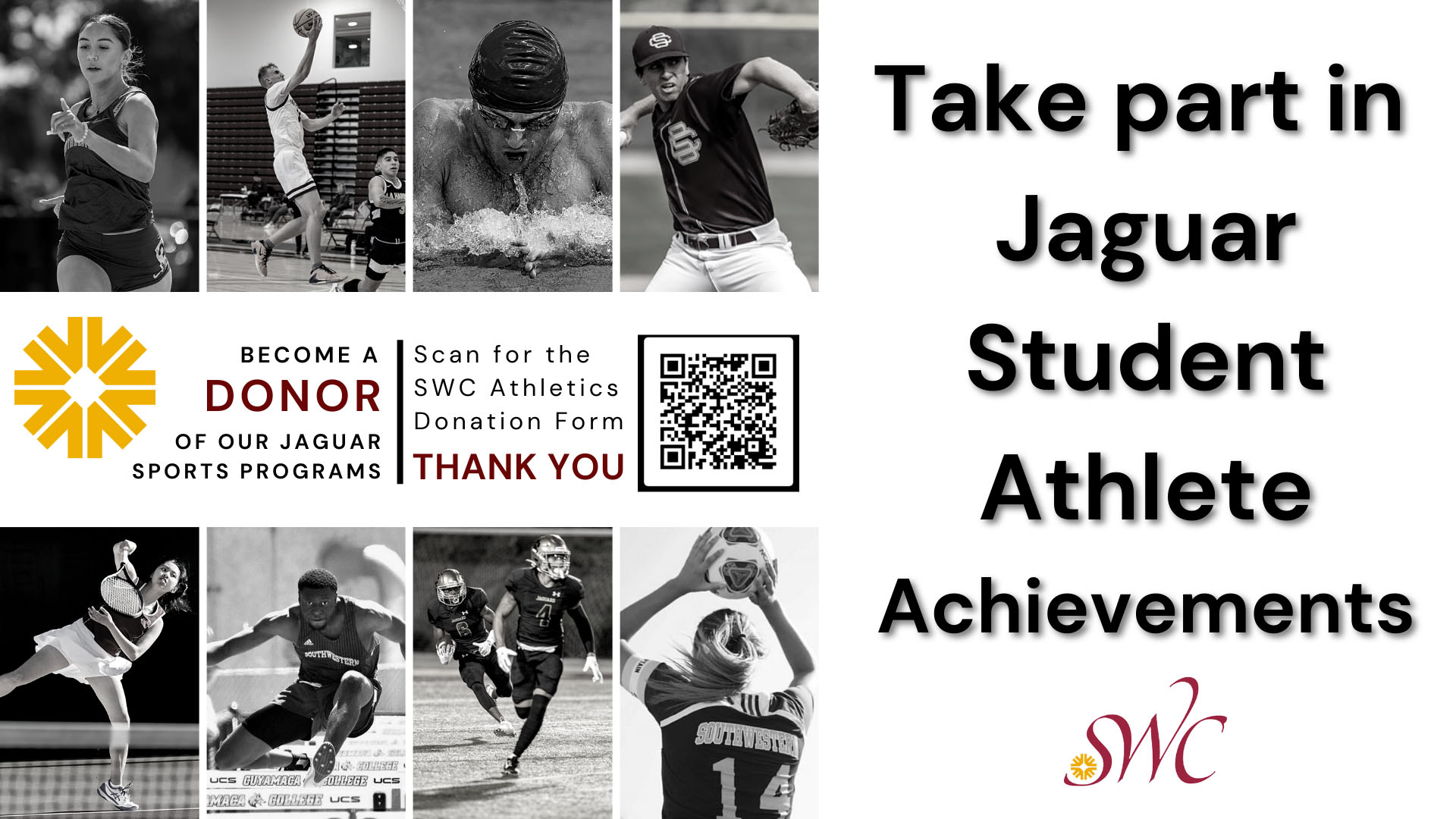 Donate Now!  SWC Jaguars need your support