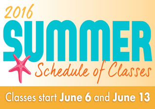 2016 Summer Classes
