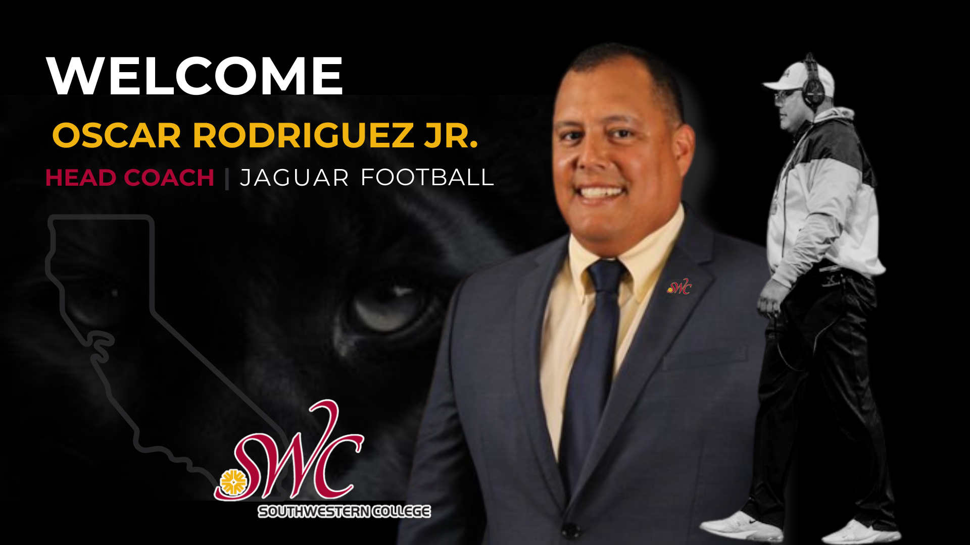 Southwestern College names Oscar Rodriguez, Jr. as new Head Football Coach