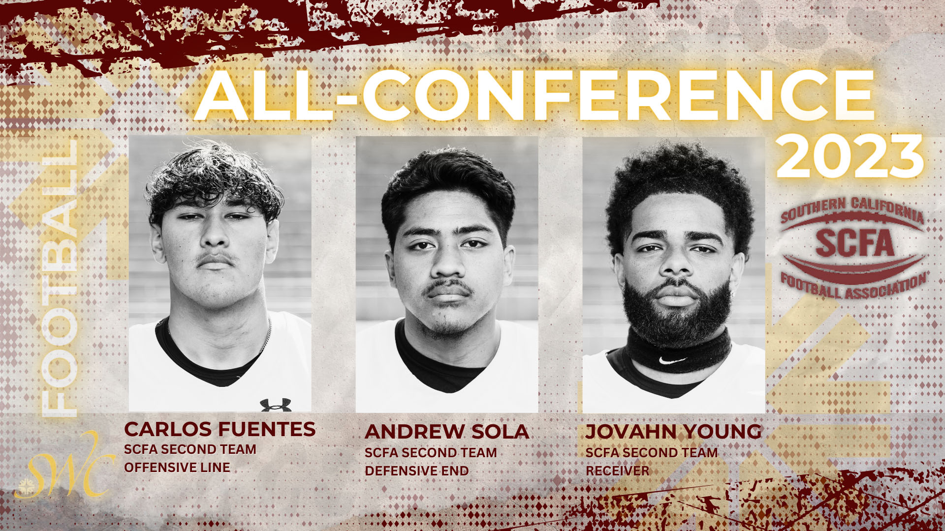 Southern National Conference:  All Team Awardees
