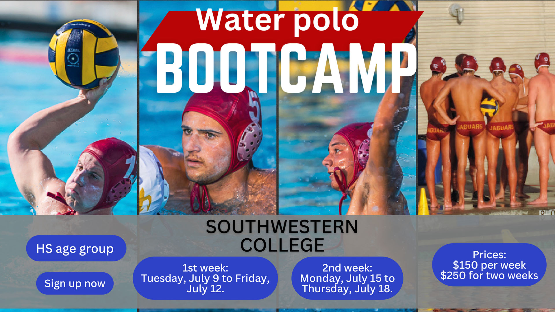 Water Polo Boot Camp....Register Now!