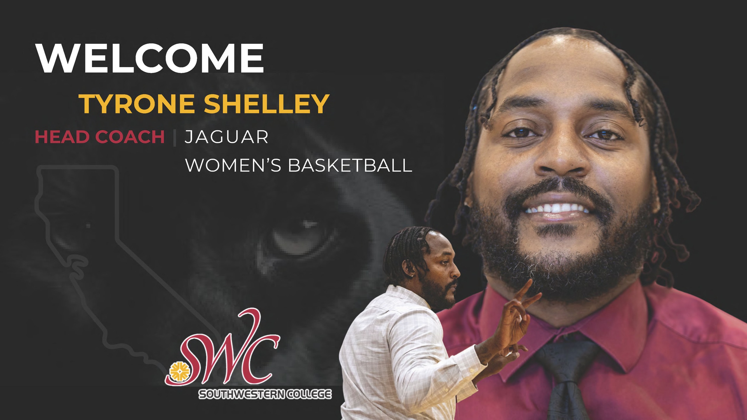 Tyrone Shelley Named Southwestern College Women&rsquo;s Basketball Head Coach